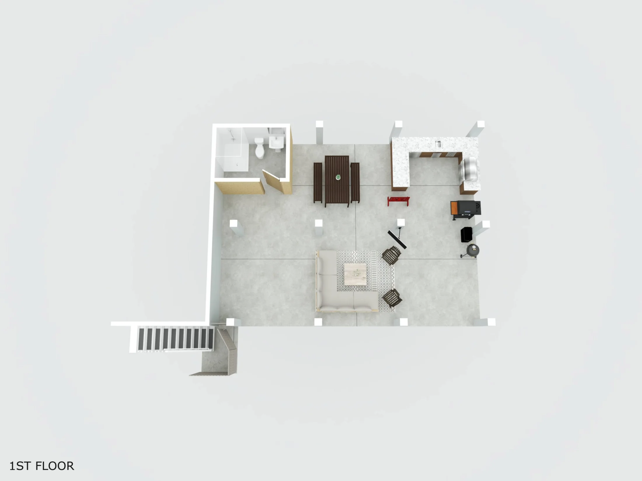 Patio plan